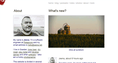 Desktop Screenshot of jeena.net