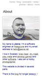 Mobile Screenshot of jeena.net